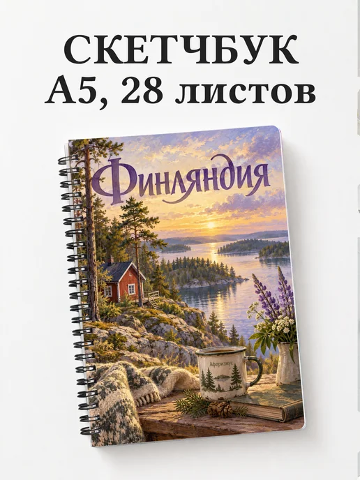 Скетчбук Финляндия