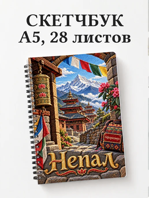 Скетчбук Непал