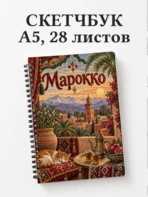 Скетчбук Марокко