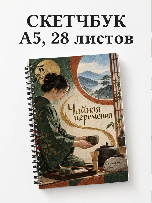 Скетчбук Чайная церемония