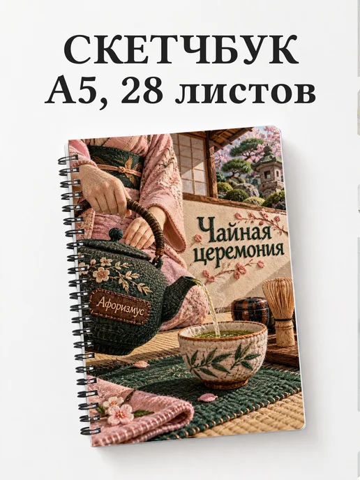 Скетчбук Чайная церемония