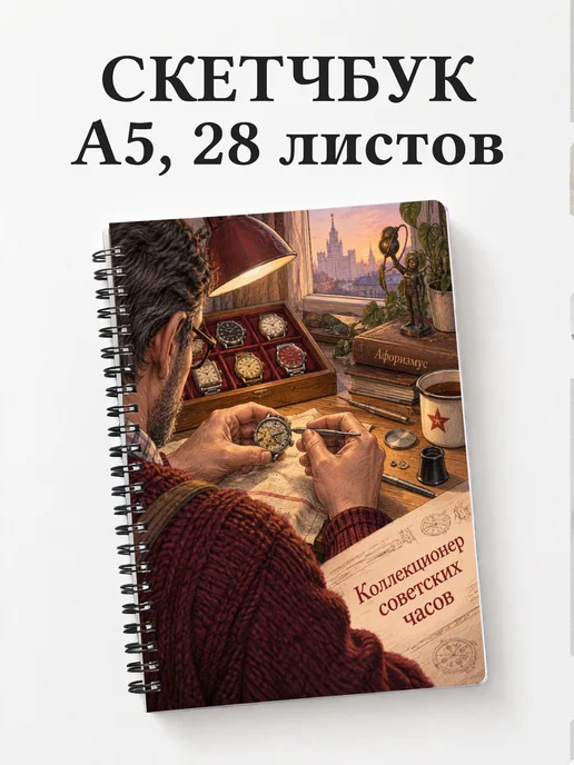 Скетчбук коллекционера советских часов