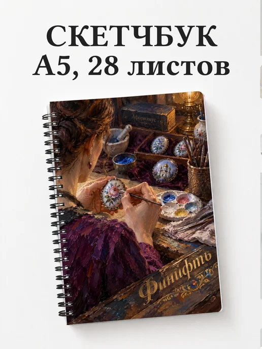 Скетчбук Финифть