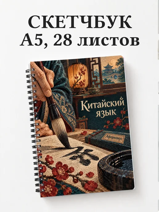 Скетчбук Китайский язык
