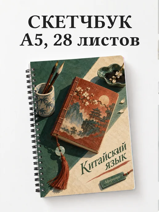 Скетчбук Китайский язык