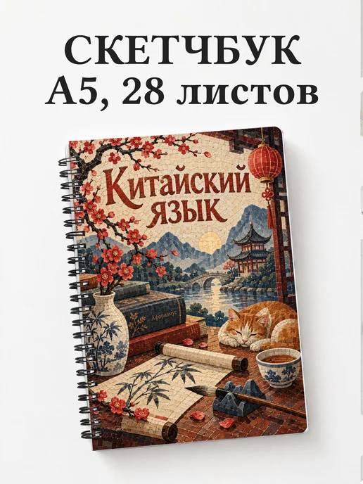 Скетчбук Китайский язык