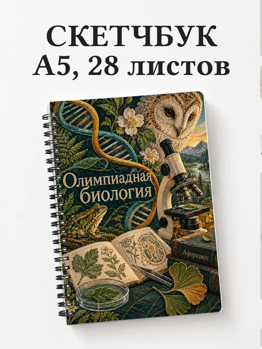 Скетчбук Олимпиадная биология