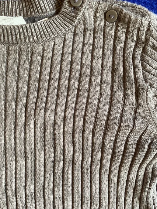 H&M Пуловер для девочки, серый, фото 2