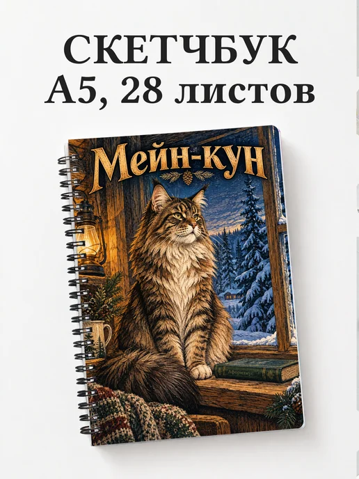 Скетчбук Мейн-кун