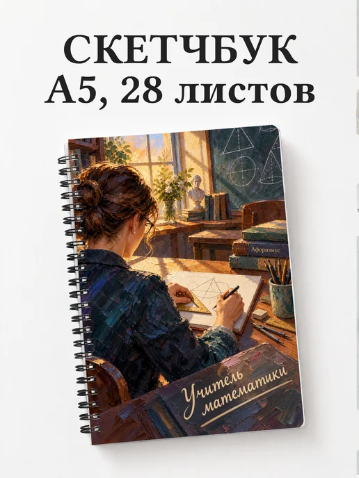 Скетчбук учителя математики