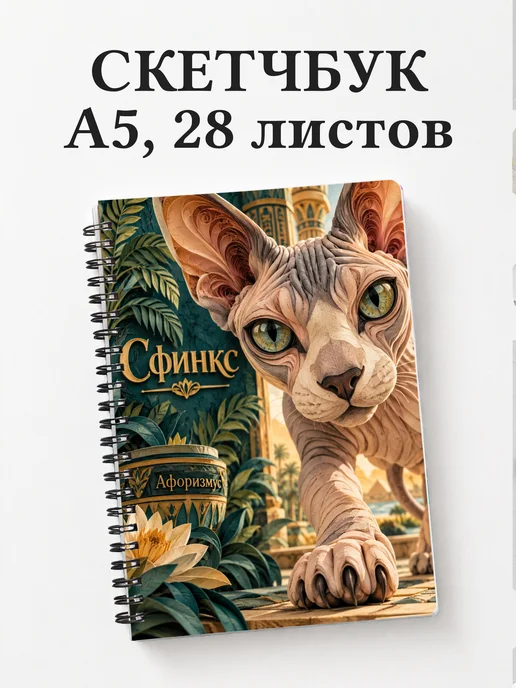 Скетчбук Сфинкс