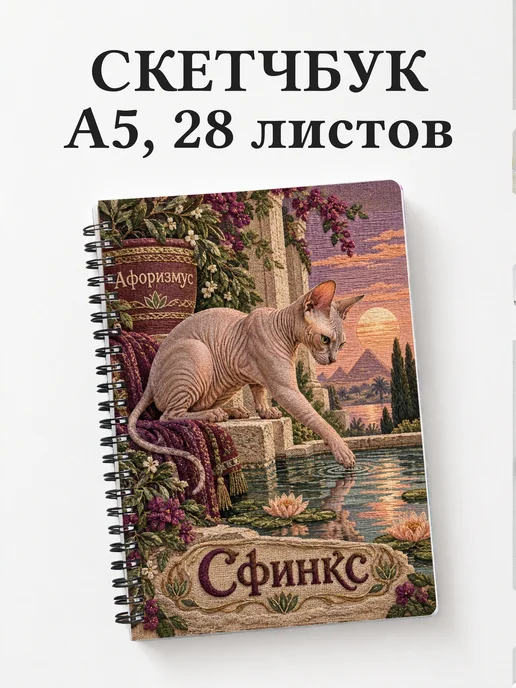 Скетчбук Сфинкс