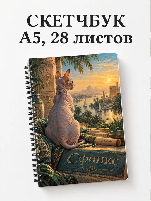 Скетчбук Сфинкс