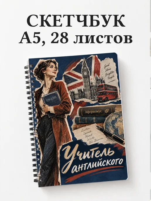 Скетчбук учителя английского