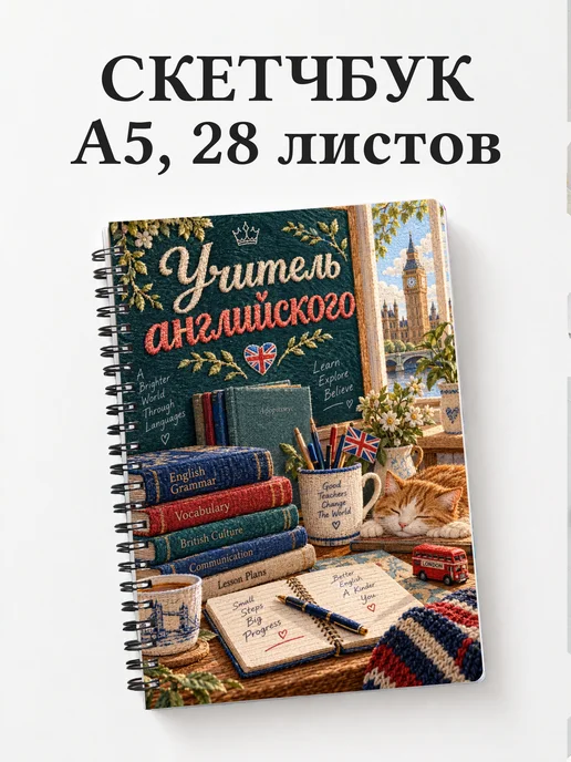 Скетчбук учителя английского