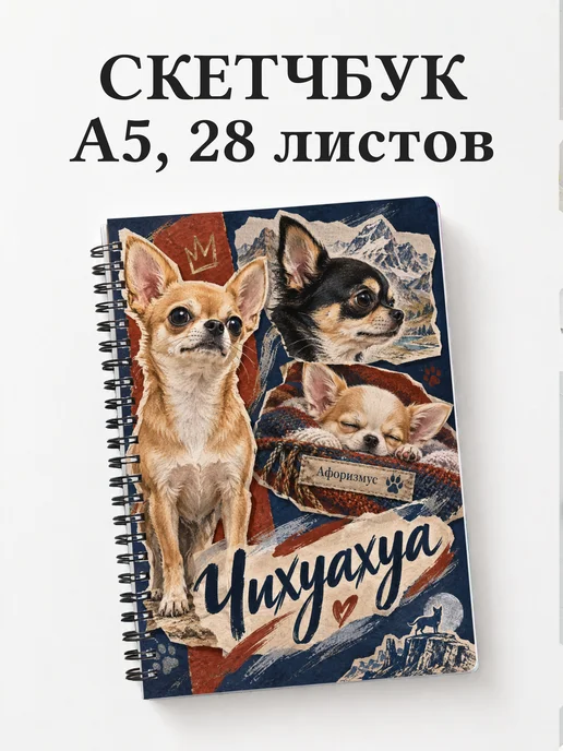 Скетчбук Чихуахуа