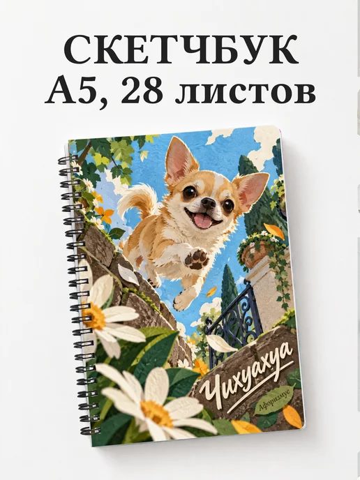 Скетчбук Чихуахуа