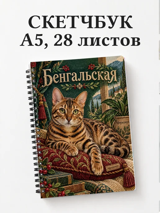 Скетчбук Бенгальская