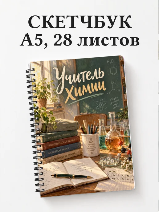 Скетчбук учителя химии