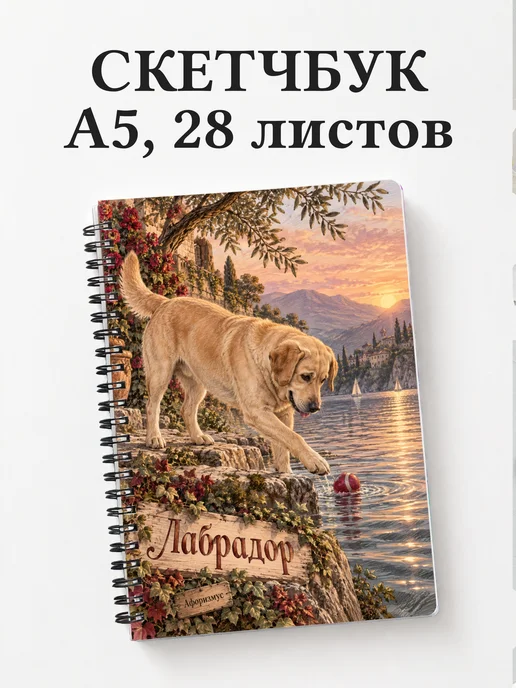 Скетчбук Лабрадор