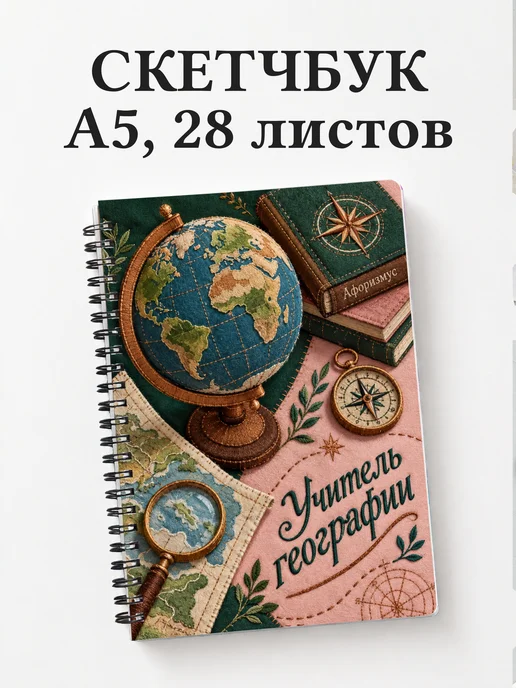 Скетчбук учителя географии