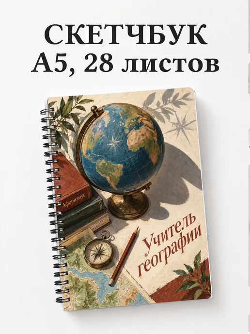 Скетчбук учителя географии