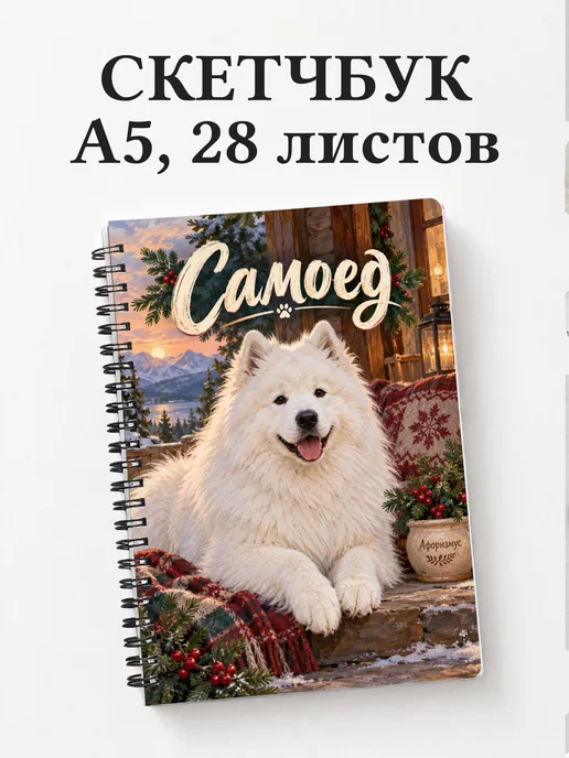 Скетчбук Самоед