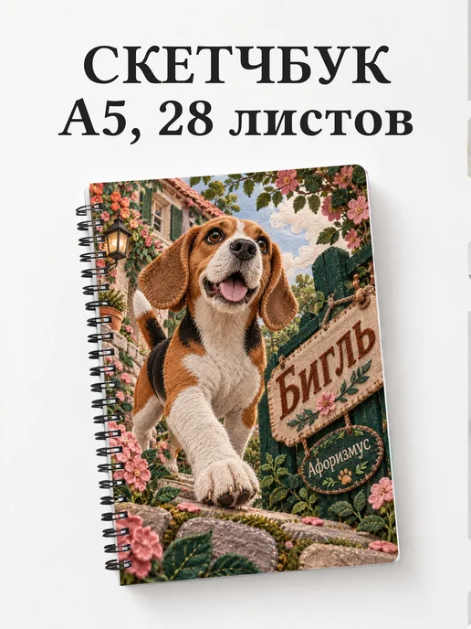 Скетчбук Бигль