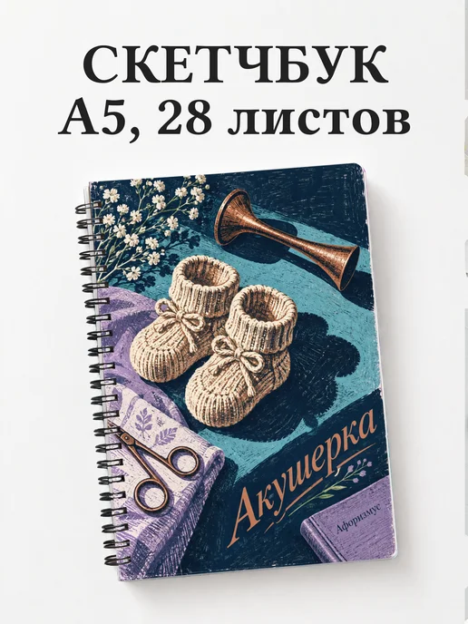 Скетчбук акушерки