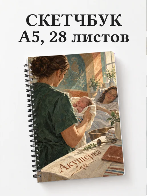 Скетчбук акушерки