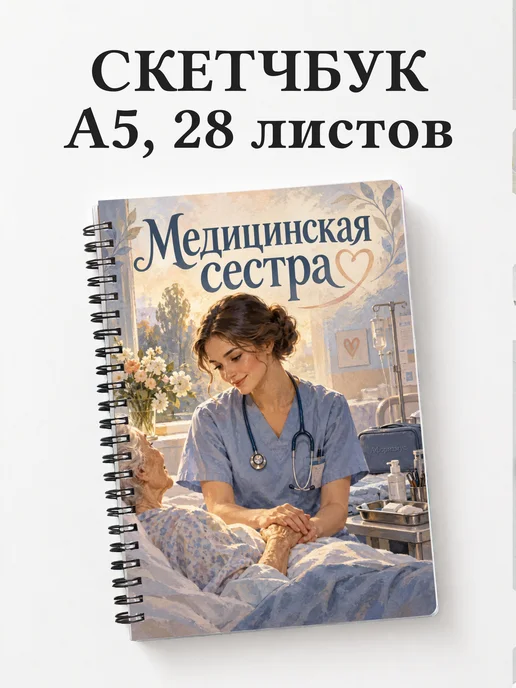 Скетчбук медицинской сестры