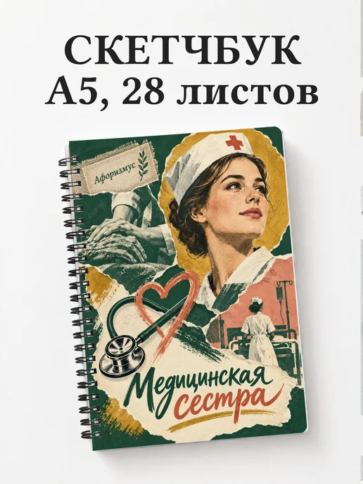 Скетчбук медицинской сестры