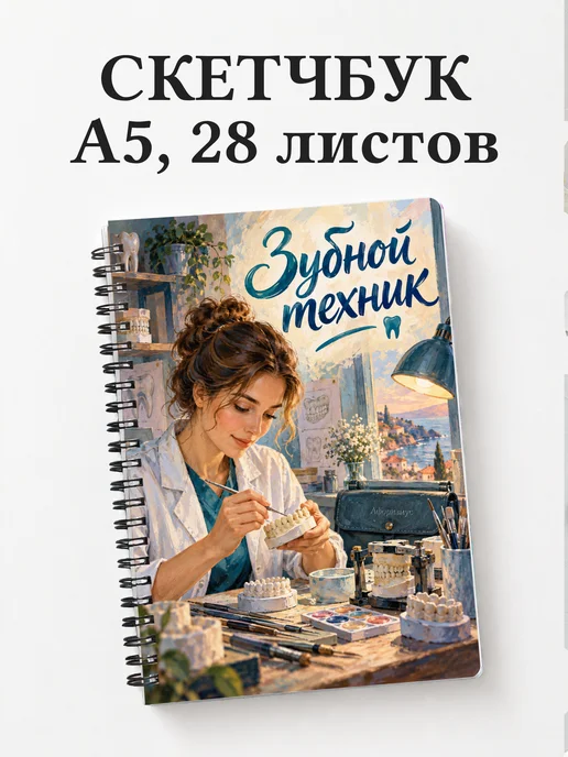 Скетчбук зубного техника