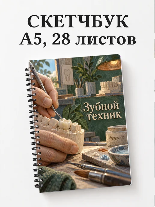 Скетчбук зубного техника