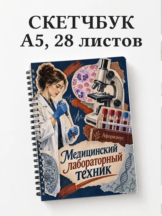 Скетчбук медицинского лабораторного техника