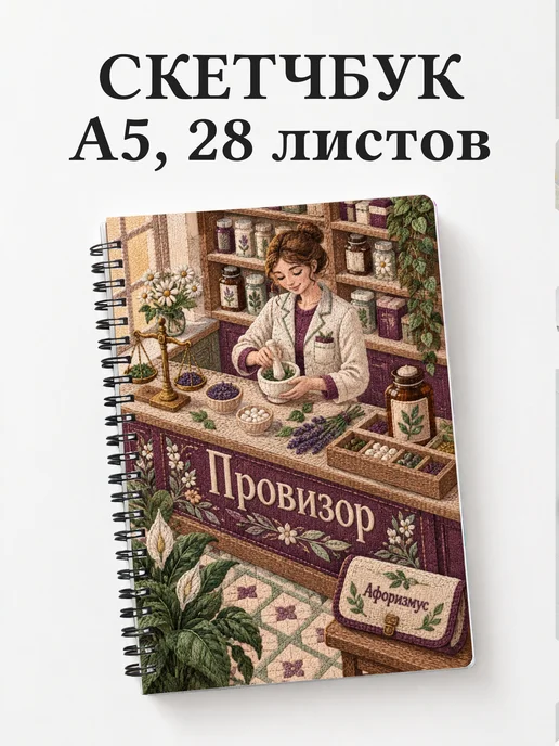 Скетчбук провизора