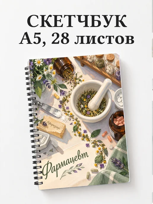 Скетчбук фармацевта