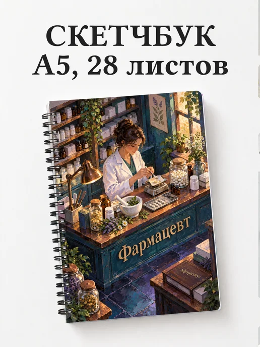 Скетчбук фармацевта