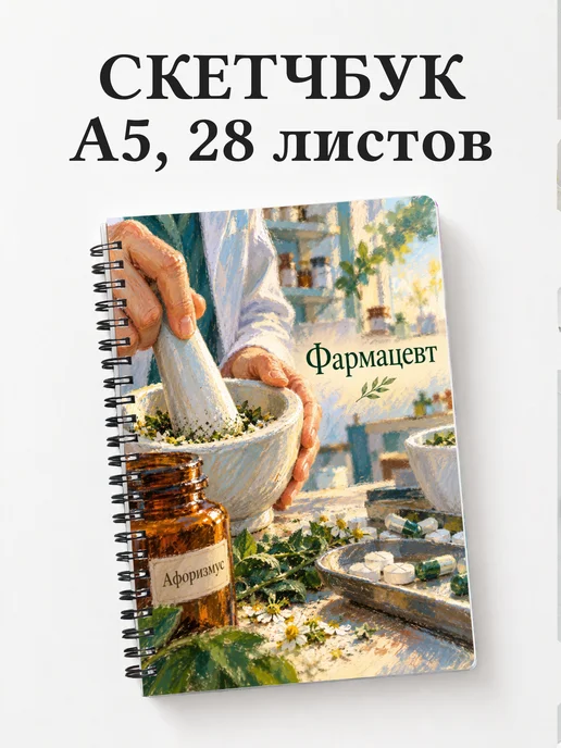 Скетчбук фармацевта
