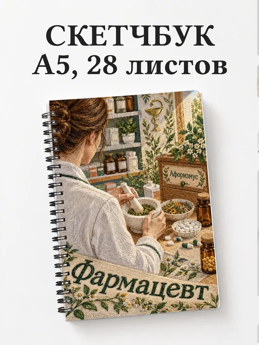 Скетчбук фармацевта