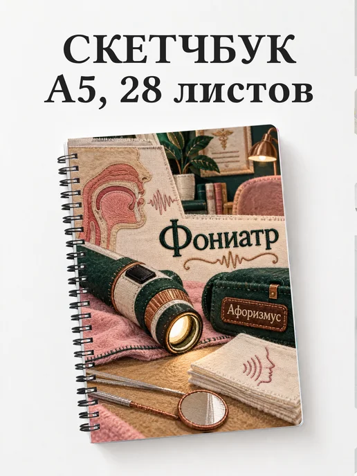 Скетчбук фониатра