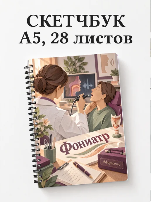 Скетчбук фониатра