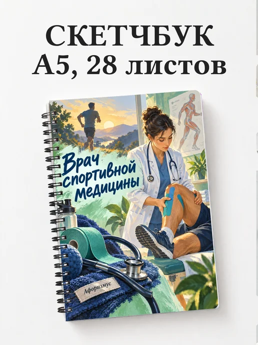 Скетчбук врача спортивной медицины