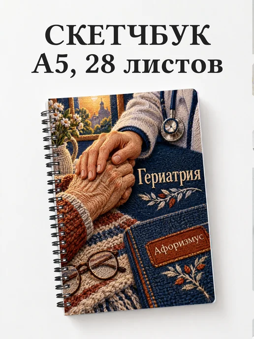 Скетчбук Гериатрия