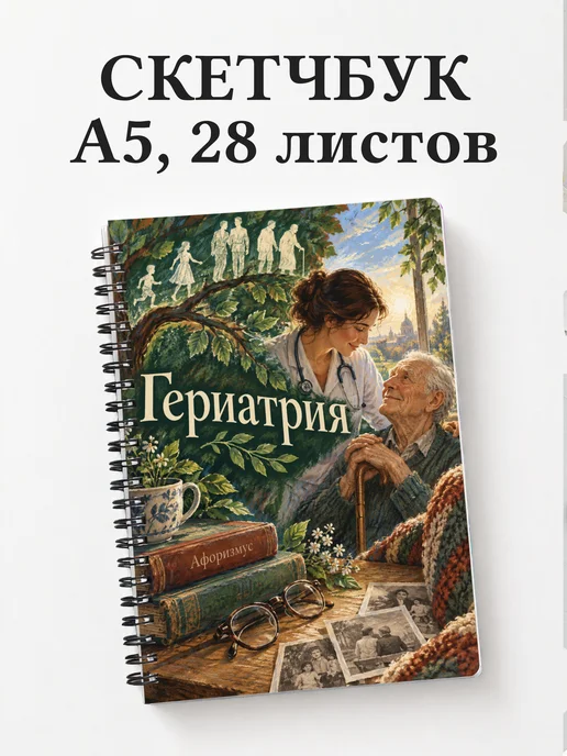 Скетчбук Гериатрия