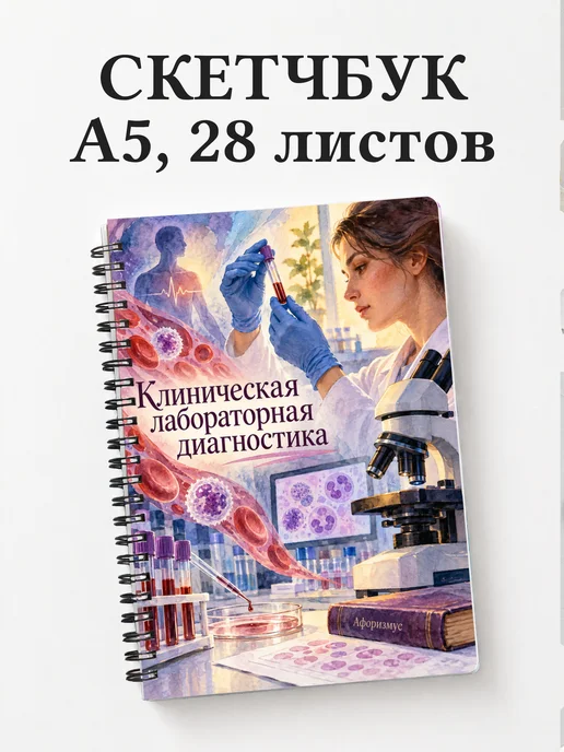 Скетчбук Клиническая лабораторная диагностика
