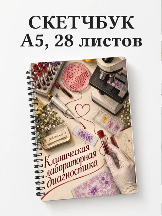 Скетчбук Клиническая лабораторная диагностика