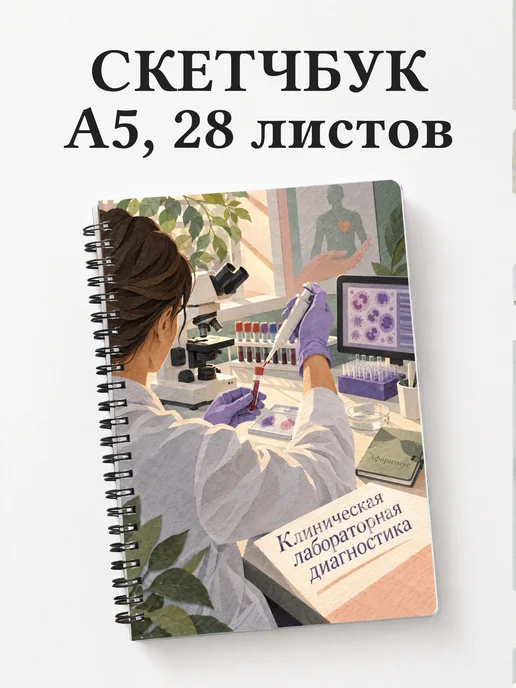 Скетчбук Клиническая лабораторная диагностика