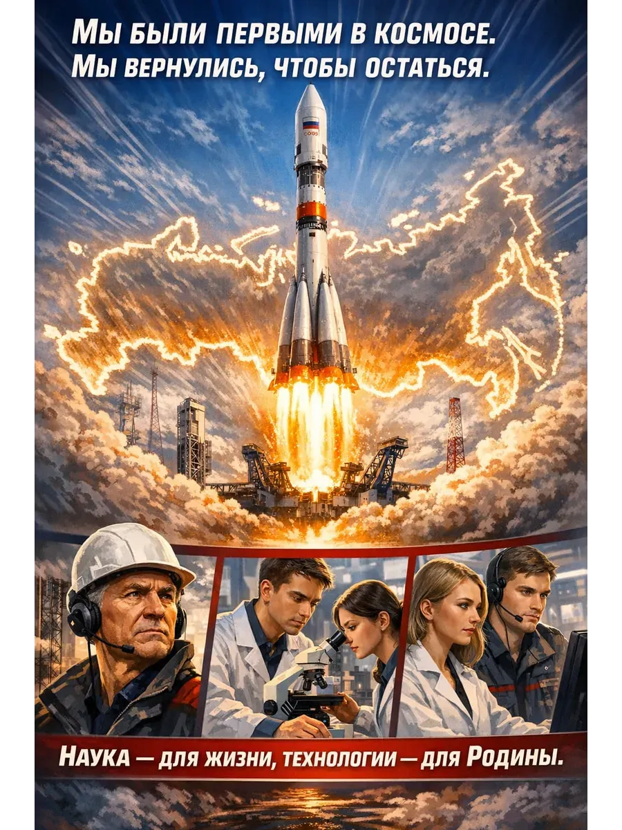 Постер А4 Наука - для жизни — миниатюра 5