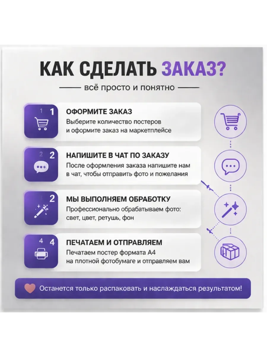 Постер А4 виртуальная фотосессия — миниатюра 5
